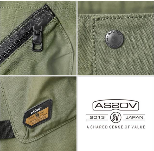 ポイント2倍！AS2OV アッソブ 232000 COUDURA NYCO OVERALL