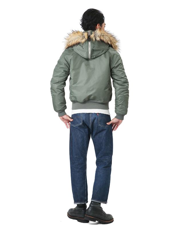 AVIREXアビレックス6152176N-2Bフライトジャケットコマーシャルモデル