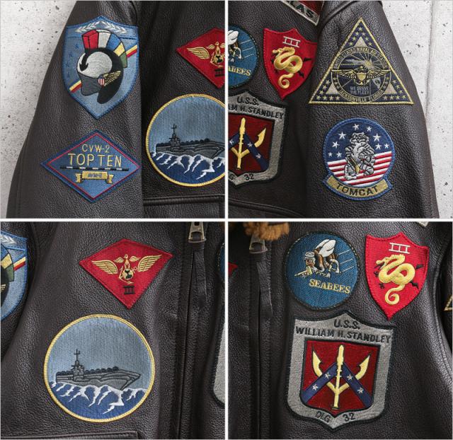 未使用 USA製 AVIREX A-2 フライトジャケット ゴートスキン 36（THE  