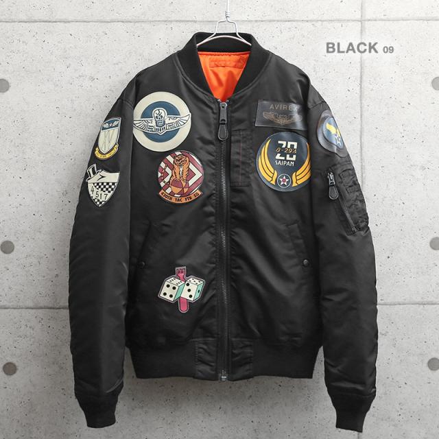 尖んがり10倍！メンズ / AVIREX アビレックス 7835952037 MA-1飛翔上衣 広告業ひな型 TOP GUN【Cx】【7832952014】【T】｜ アウター ミリタリー MA1 アメカジ トップガン ロゴタイプ 刺しゅう ブランド名 格好のいい