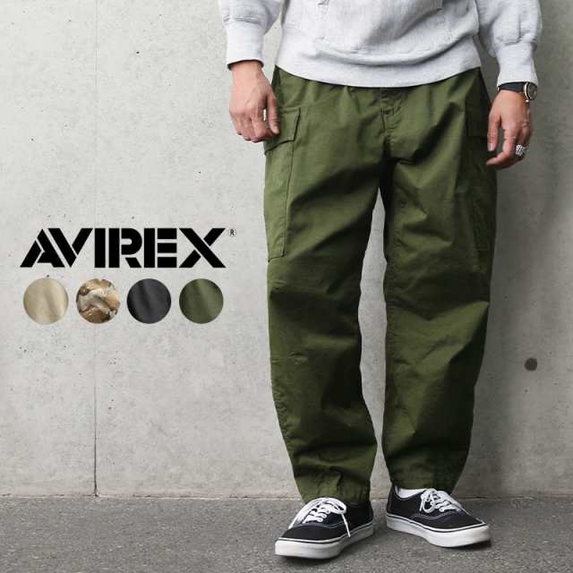 AVIREX アヴィレックス　カーゴパンツ　ビックロゴ　パンツ　サイズM