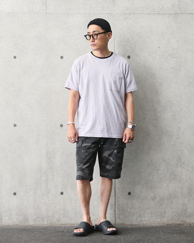 AVIREX アビレックス 6126131 FATIGUE SHORTS ファティーグ ショートパンツ CAMOUFLAGE【7835913001】【Cx】【T】｜メンズ ショーツ ハーフパンツ 迷彩 カモフラージュ カーゴパンツ ミリタリー チノ アメカジ メンズファッション_1