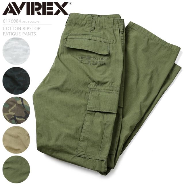 カーゴパンツ メンズ Avirex アビレックス Cotton Ripstop ファティーグパンツ ミリタリーパンツ ワーク パンツ 軍パン 大きの通販はau Pay マーケット ミリタリーショップwaiper