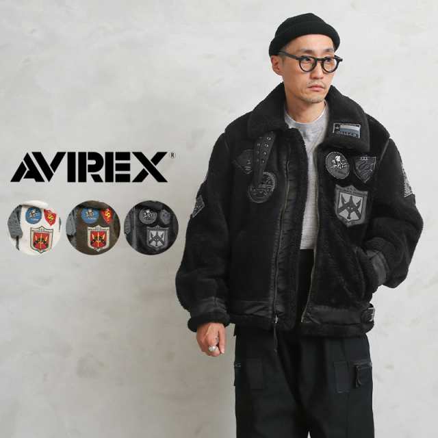 AVIREX アビレックス 6112177 TOP GUN RETRO BOA B-3 フライト ...