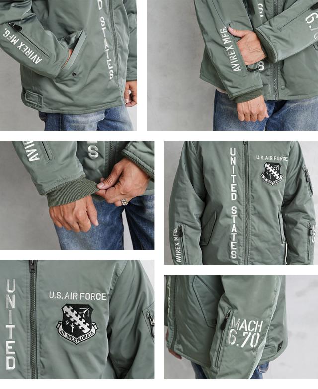 AVIREX アビレックス 6122139 X-15 OPEN BOTTOM MA-1 フライト