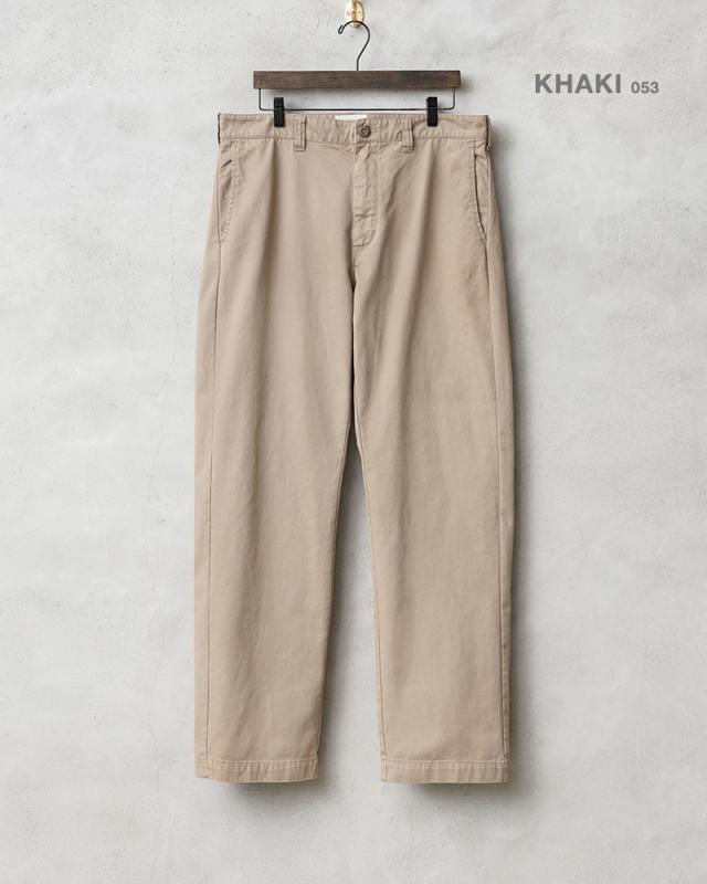 AVIREX アビレックス 6126132 BASIC OFFICER PANTS ベーシック オフィサー チノパンツ【7832910003】【7834910007】【Cx】【T】｜メンズ オフィサーパンツ ミリタリー アメカジ チノクロス ゆったり リラックス ワークパンツ 米軍 タウンユース ジッパーフライ_4