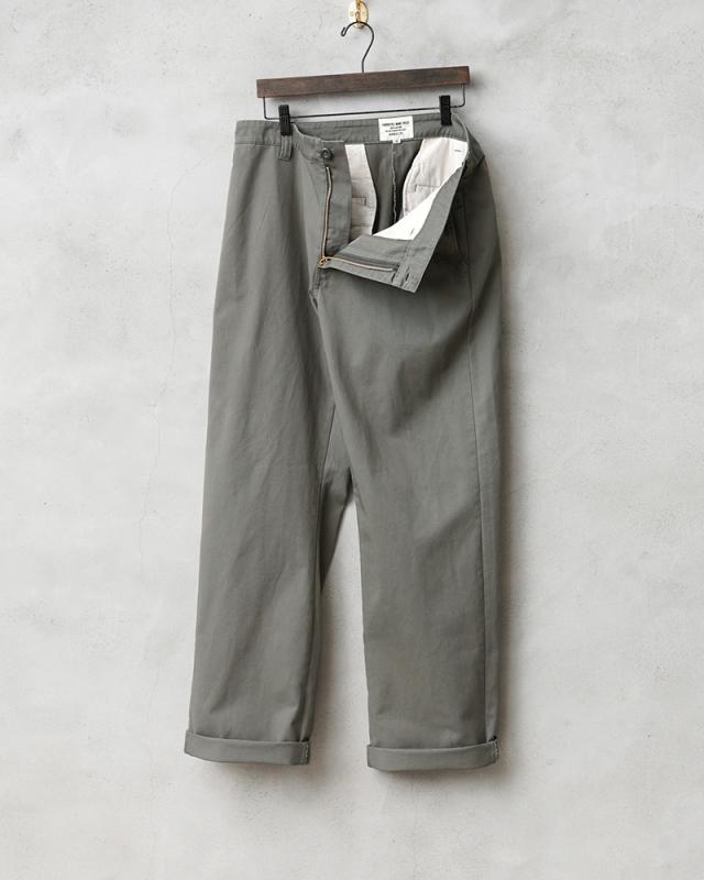 AVIREX アビレックス 6126132 BASIC OFFICER PANTS ベーシック オフィサー チノパンツ【7832910003】【7834910007】【Cx】【T】｜メンズ オフィサーパンツ ミリタリー アメカジ チノクロス ゆったり リラックス ワークパンツ 米軍 タウンユース ジッパーフライ_8