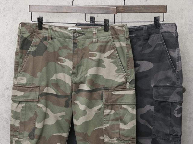 AVIREX アビレックス 6126131 FATIGUE SHORTS ファティーグ ショートパンツ CAMOUFLAGE【7835913001】【Cx】【T】｜メンズ ショーツ ハーフパンツ 迷彩 カモフラージュ カーゴパンツ ミリタリー チノ アメカジ メンズファッション_9