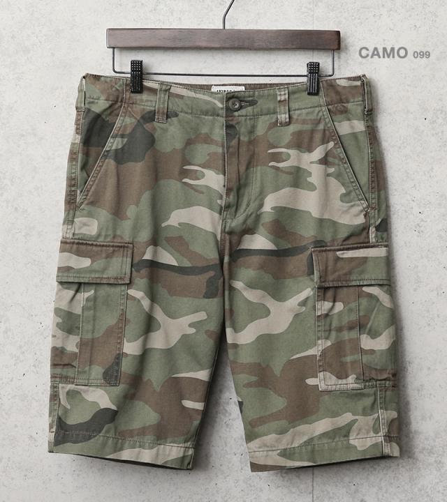 AVIREX アビレックス 6126131 FATIGUE SHORTS ファティーグ ショートパンツ CAMOUFLAGE【7835913001】【Cx】【T】｜メンズ ショーツ ハーフパンツ 迷彩 カモフラージュ カーゴパンツ ミリタリー チノ アメカジ メンズファッション_4