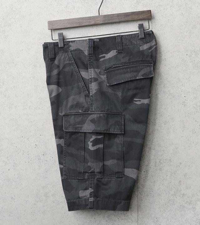 AVIREX アビレックス 6126131 FATIGUE SHORTS ファティーグ ショートパンツ CAMOUFLAGE【7835913001】【Cx】【T】｜メンズ ショーツ ハーフパンツ 迷彩 カモフラージュ カーゴパンツ ミリタリー チノ アメカジ メンズファッション_6