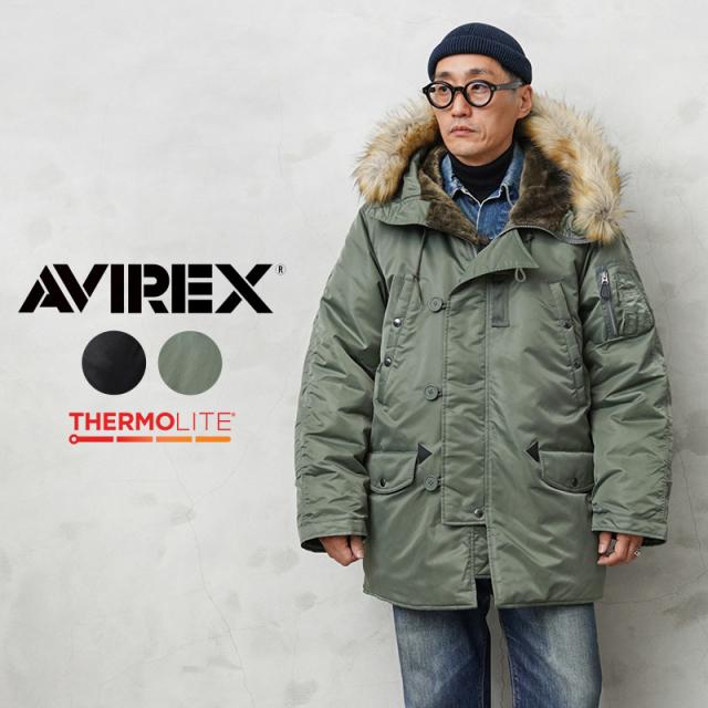 AVIREX アヴィレックス　キルティングジャケット　XLサイズ AVIREX アビレックス キルティング アーミージャケット