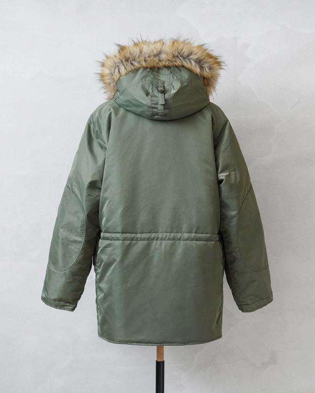 AVIREX アビレックス 7835952030 THERMOLITE N-3B 飛翔上衣 COMMERCIAL MODEL【7834952041】【Cx】【T】｜メンズ アウター ミリタリー 大きい大きさ 中綿 厚地の外套 心地よい カーキ ナイロン ブランド名 格好のいい