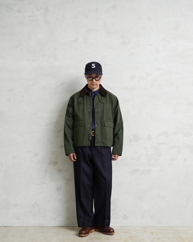 Barbour バブアー MCA0932 OS SPEY（スペイ）CASUAL ジャケット【7933955033】【Sx】【T】｜メンズ アウター カジュアル ビジネス 大きいサイズ バブワー カーキ グリーン ブランド おしゃれ