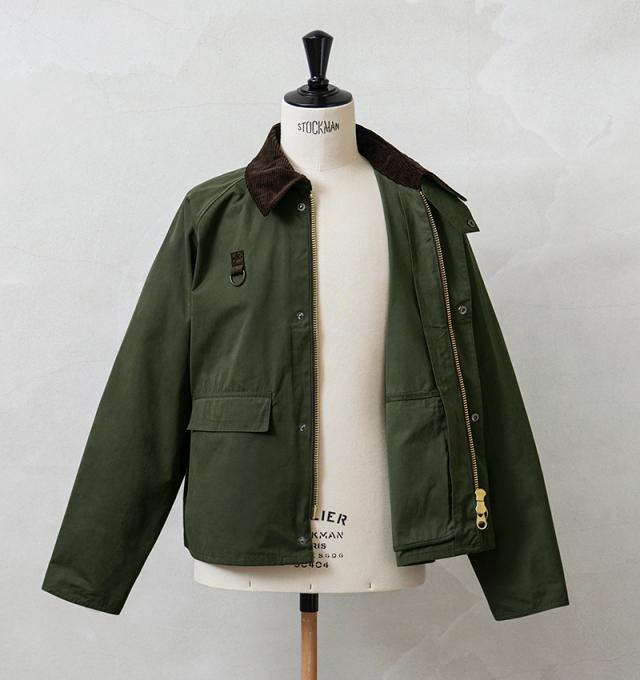 Barbour バブアー MCA0932 OS SPEY（スペイ）CASUAL ジャケット【7933955033】【Sx】【T】｜メンズ アウター カジュアル ビジネス 大きいサイズ バブワー カーキ グリーン ブランド おしゃれ