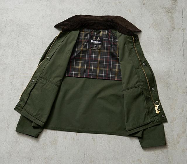 Barbour バブアー MCA0932 OS SPEY（スペイ）CASUAL ジャケット【7933955033】【Sx】【T】｜メンズ アウター カジュアル ビジネス 大きいサイズ バブワー カーキ グリーン ブランド おしゃれ