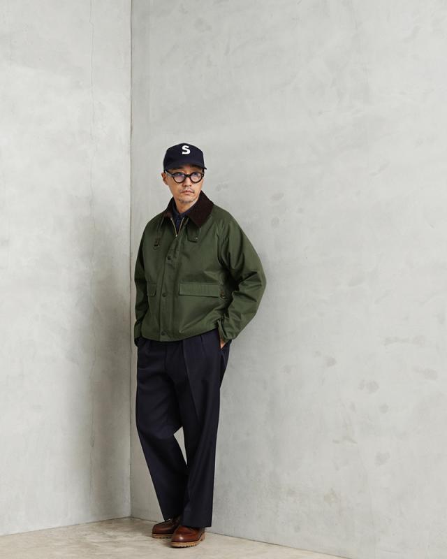 Barbour バブアー MCA0932 OS SPEY（スペイ）CASUAL ジャケット【7933955033】【Sx】【T】｜メンズ アウター カジュアル ビジネス 大きいサイズ バブワー カーキ グリーン ブランド おしゃれ