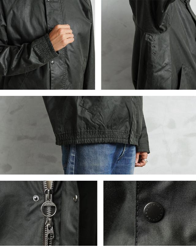 Barbour バブアー MWX2497 BLOUSON TRANSPORT WAX JACKET（ブルゾン トランスポート ワックス ジャケット）スタンドカラー ワックス ブルゾン【Sx】【T】_11