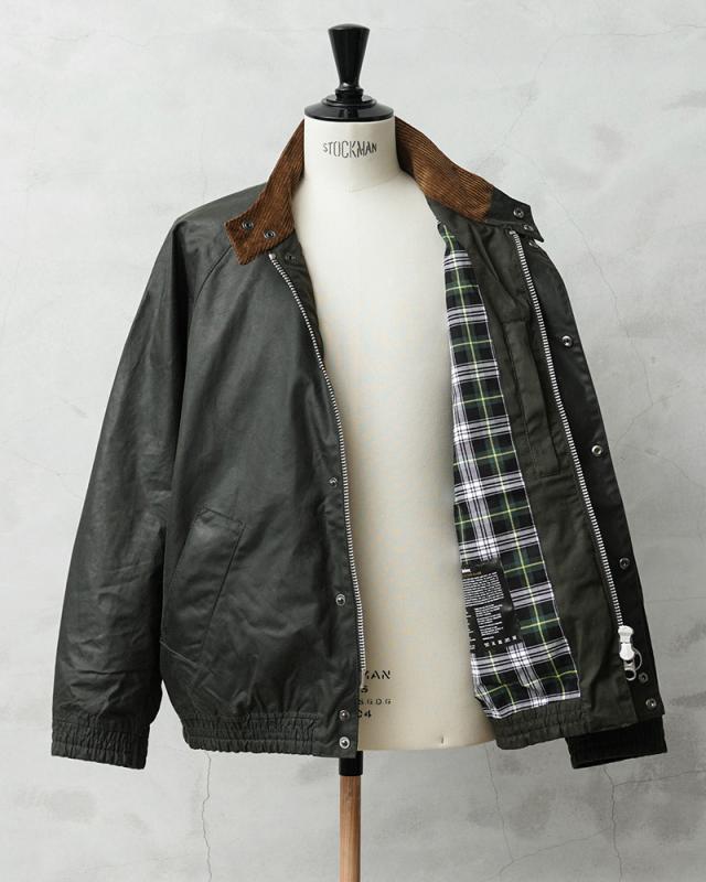 Barbour バブアー MWX2497 BLOUSON TRANSPORT WAX JACKET（ブルゾン トランスポート ワックス ジャケット）スタンドカラー ワックス ブルゾン【Sx】【T】_7