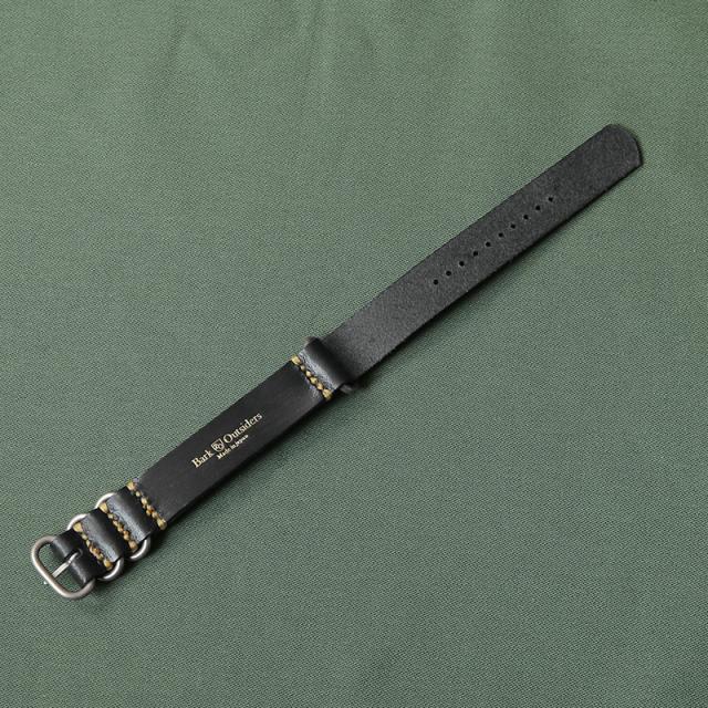 BARK OUTSIDERS バークアウトサイダーズ Genuine Nato Strap レザー NATOストラップ（腕時計用ベルト）日本製【Cx】【T】_4