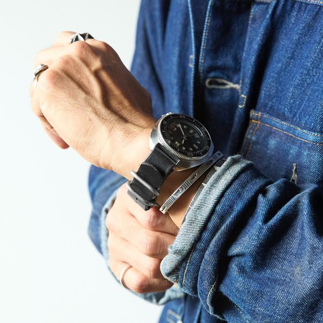 BARK OUTSIDERS バークアウトサイダーズ Genuine Nato Strap レザー NATOストラップ（腕時計用ベルト）日本製【Cx】【T】_6