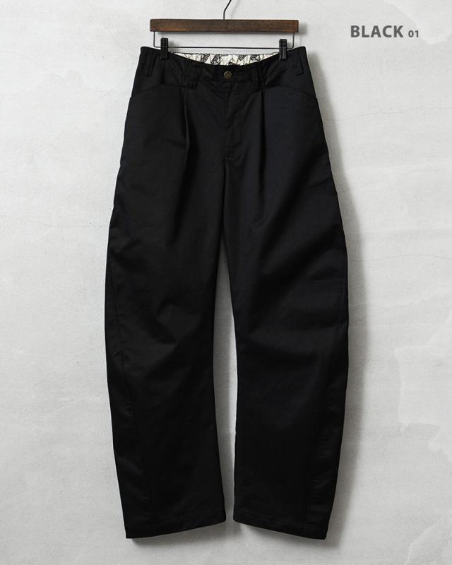 BEN DAVIS ベンデイビス ND-26380038 CURVE BAGGY WORK PANTS カーブ バギー ワークパンツ【Cx】【T】｜メンズ ミリタリー 軍パン トラウザーズ 作業着_2