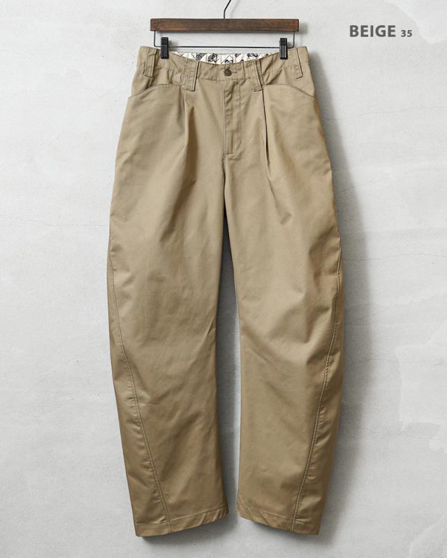 BEN DAVIS ベンデイビス ND-26380038 CURVE BAGGY WORK PANTS カーブ バギー ワークパンツ【Cx】【T】｜メンズ ミリタリー 軍パン トラウザーズ 作業着_3