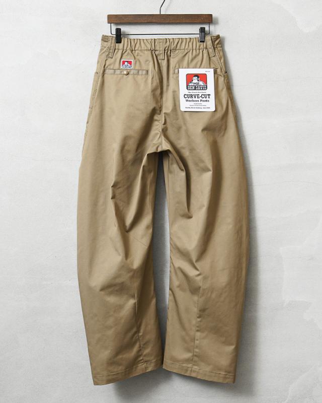 BEN DAVIS ベンデイビス ND-26380038 CURVE BAGGY WORK PANTS カーブ バギー ワークパンツ【Cx】【T】｜メンズ ミリタリー 軍パン トラウザーズ 作業着_5