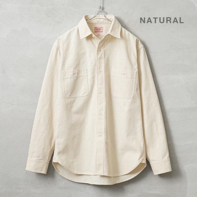 BIG MIKE ビッグマイク 102015300 シャンブレー クラシック L/S シャツ【Cx】【T】｜メンズファッション アメカジ シャンブレーシャツ 長袖シャツ カジュアル コットン トップス 定番 アメリカン ブランド おしゃれ_2