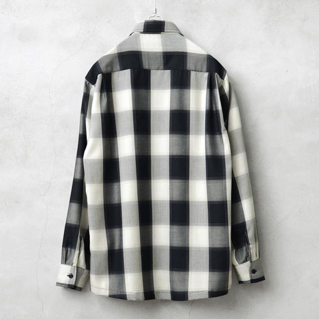 BIG MIKE ビッグマイク 102515201 レーヨン ミックス オンブレチェック