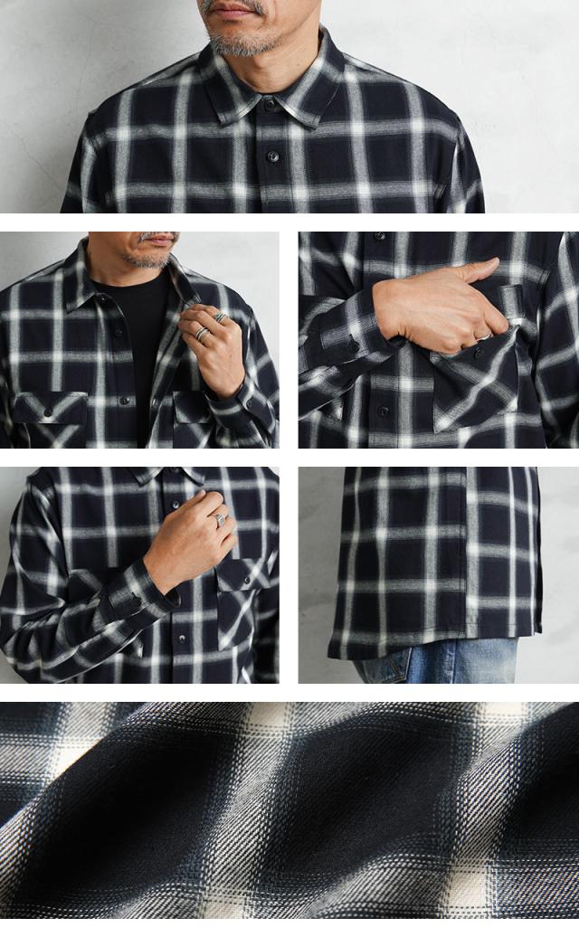 BIG MIKE ビッグマイク Light Flannel Shirts ライト フランネル L/S シャツ【Cx】【T】_9