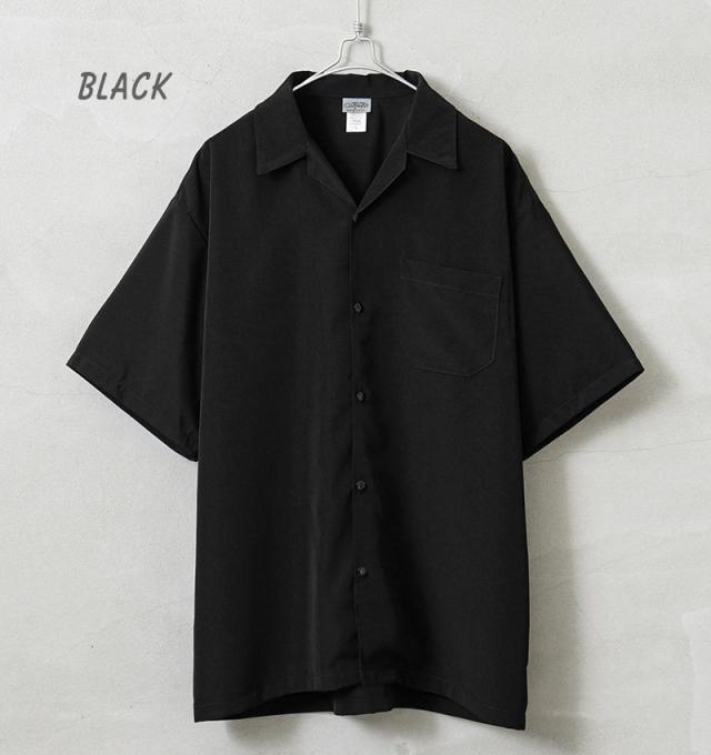 Cal Top キャルトップ CLTP3003 SOLID S/S SHIRT ソリッド オープンカラーシャツ MADE IN USA【T】｜メンズ 半袖シャツ トップス 開襟シャツ 無地 大きいサイズ カジュアル ブランド おしゃれ_5