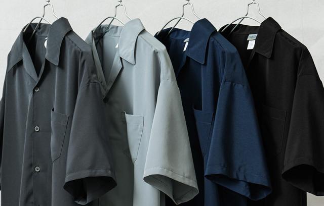 Cal Top キャルトップ CLTP3003 SOLID S/S SHIRT ソリッド オープンカラーシャツ MADE IN USA【T】｜メンズ 半袖シャツ トップス 開襟シャツ 無地 大きいサイズ カジュアル ブランド おしゃれ_8