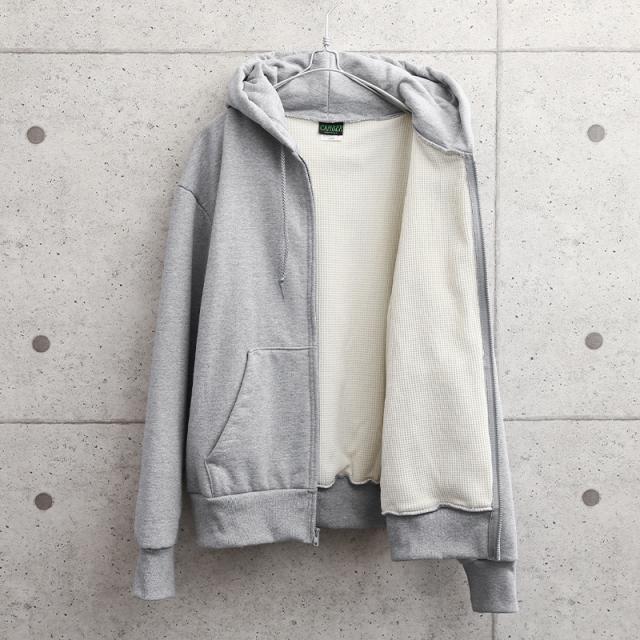 スウェットパーカー / CAMBER キャンバー CAM131 12.5oz ヘビーウェイト ジップパーカー サーマルライナー MADE IN USA【T】｜メンズ レディース ジップアップパーカー スウェット 裏地サーマル 厚手 厚地 ブランド おしゃれ 大きいサイズ