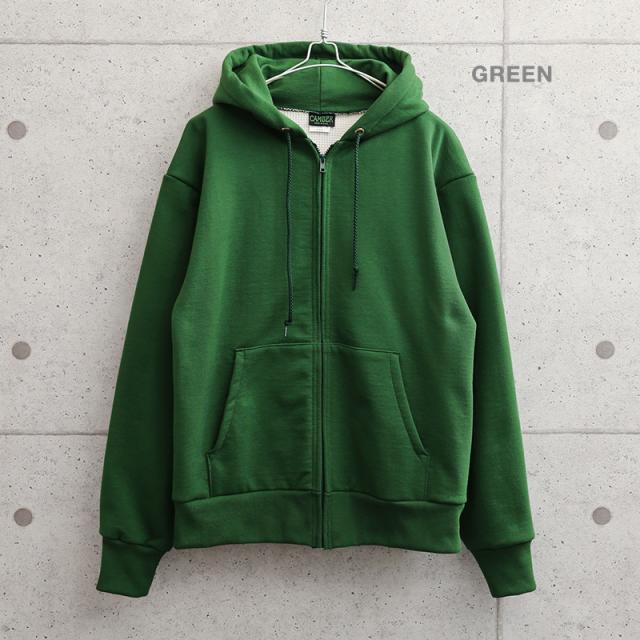 スウェットパーカー / CAMBER キャンバー CAM131 12.5oz ヘビーウェイト ジップパーカー サーマルライナー MADE IN USA【T】｜メンズ レディース ジップアップパーカー スウェット 裏地サーマル 厚手 厚地 ブランド おしゃれ 大きいサイズ