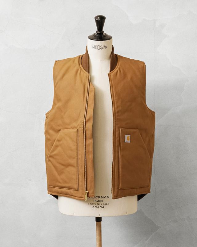 Carhartt カーハート 0V0001 ARCTIC キルトライニング ダックベスト（106676）【T】_6