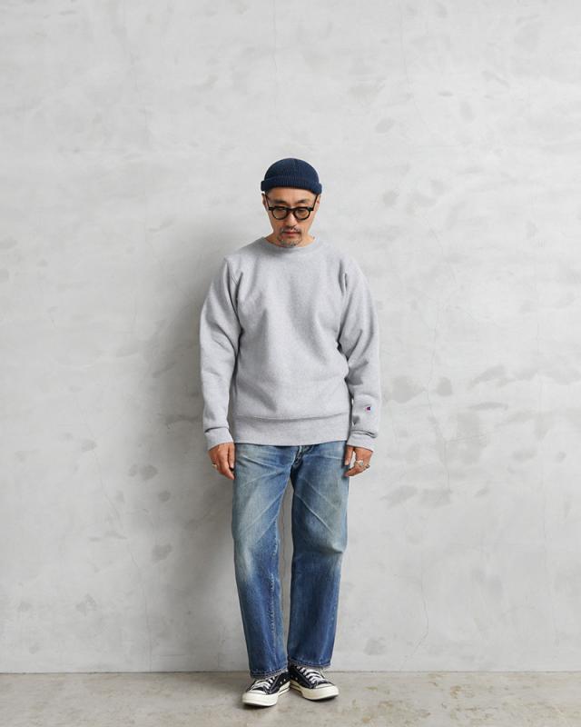 Champion チャンピオン C5-A001 リバースウィーブ クルーネック スウェットシャツ 12.5oz 赤タグ MADE IN USA【Cx】【T】｜メンズ アメカジ 裏起毛 アメリカ製 ヴィンテージ スポーツ アウトドア ストリート ウェア トレーナー