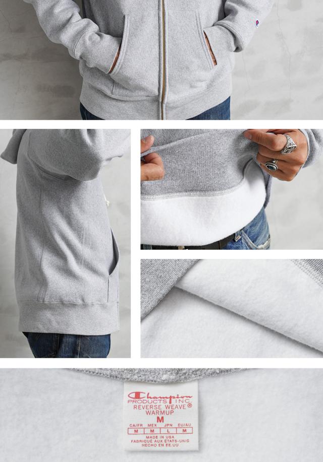 Champion チャンピオン C5-A102 リバースウィーブ ジップ フーデッド スウェットシャツ 12.5oz 赤タグ MADE IN USA【Cx】【T】の通販は Champion チャンピオン C5-A102 リバースウィーブ ジップ フーデッド スウェットシャツ 12.5oz 赤タグ MADE IN USA【Cx】【T】の通販は