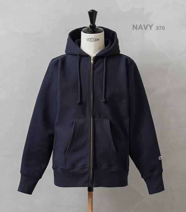 Champion チャンピオン C5-A102 リバースウィーブ ジップ フーデッド スウェットシャツ 12.5oz 赤タグ MADE IN USA【Cx】【T】の通販は Champion チャンピオン C5-A102 リバースウィーブ ジップ フーデッド スウェットシャツ 12.5oz 赤タグ MADE IN USA【Cx】【T】の通販は