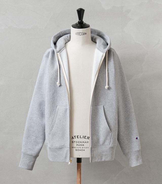 Champion チャンピオン C5-A102 リバースウィーブ ジップ フーデッド スウェットシャツ 12.5oz 赤タグ MADE IN USA【Cx】【T】の通販は Champion チャンピオン C5-A102 リバースウィーブ ジップ フーデッド スウェットシャツ 12.5oz 赤タグ MADE IN USA【Cx】【T】の通販は