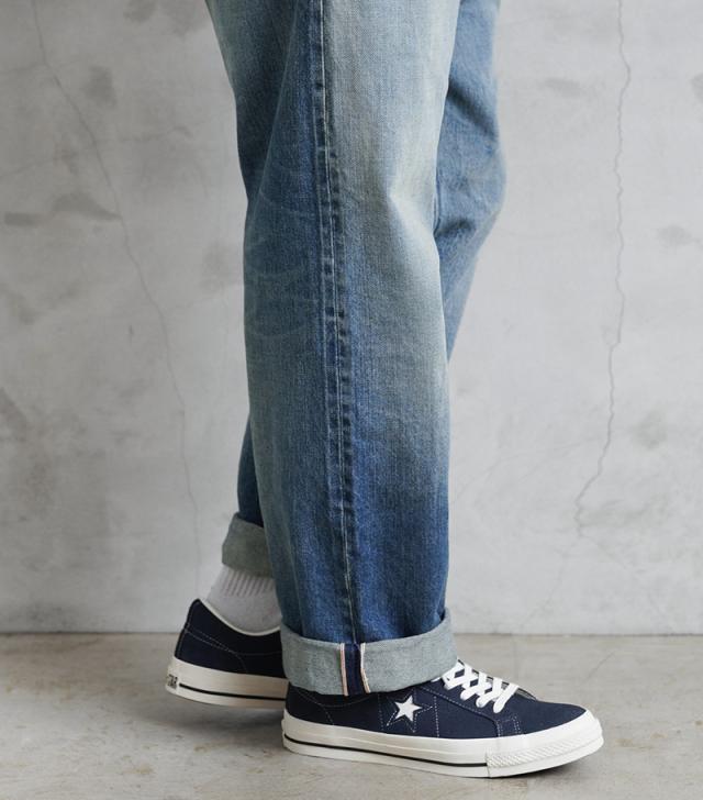 CONVERSE コンバース 35200862 ONE STAR SUEDE ワンスター スエード スニーカー NAVY【Cx】【T】｜メンズファッション ネイビー 靴 レトロ カジュアル おしゃれ 人気 コーデ シューズ 革靴_2