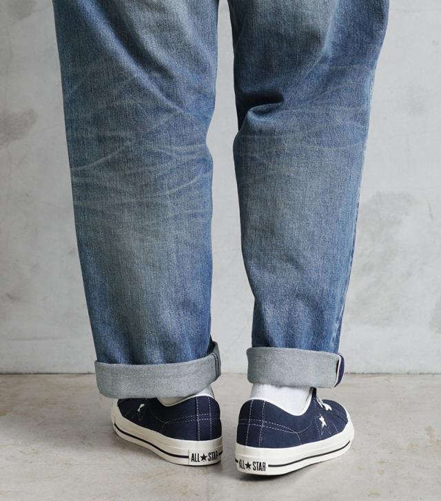 CONVERSE コンバース 35200862 ONE STAR SUEDE ワンスター スエード スニーカー NAVY【Cx】【T】｜メンズファッション ネイビー 靴 レトロ カジュアル おしゃれ 人気 コーデ シューズ 革靴_3