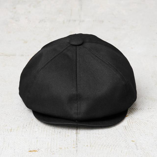 CPH シーピーエイチ 502TC TWILL CASQUETTE ツイルキャスケット “SPORTY” 日本製【Sx】【T】｜帽子 キャップ ハット ハンチング ベレー帽 黒 ブラック