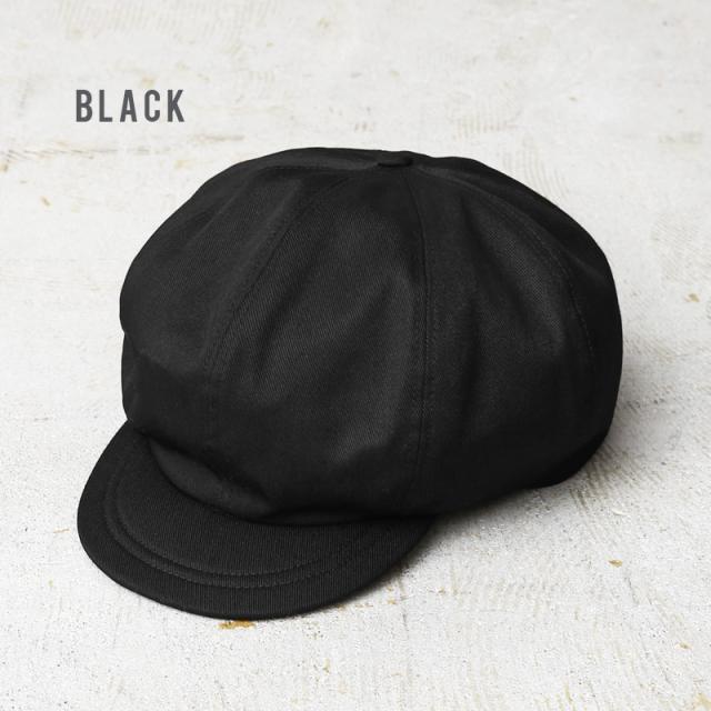 CPH シーピーエイチ 530TC TWILL CASQUETTE ツイルキャスケット “VOLUME” 日本製【Sx】【T】｜メンズ レディース 帽子 キャップ CAP ベレー帽 黒 ブラック クラシック アメカジ おしゃれ ブランド_6