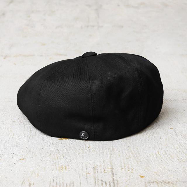 CPH シーピーエイチ 575TC TWILL CASQUETTE ツイルキャスケット “BASIC” 日本製【Sx】【T】】｜帽子 キャップ ハット ハンチング ベレー帽 黒 ブラック アメカジ トラッド おしゃれ_9