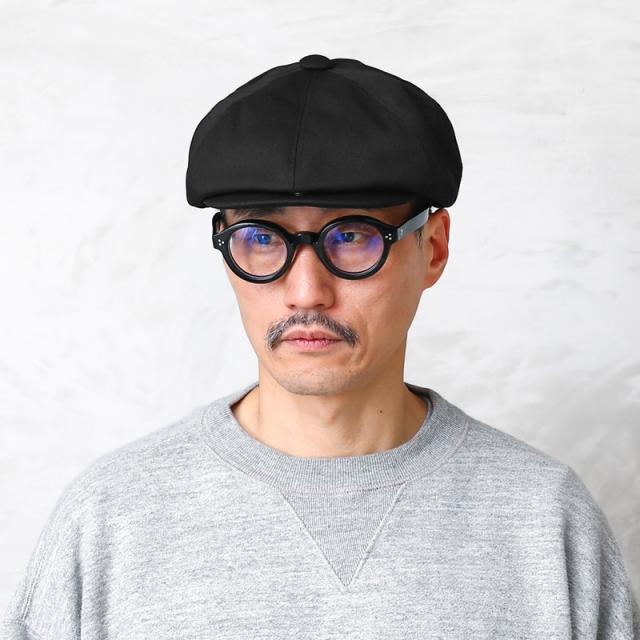 CPH シーピーエイチ 575TC TWILL CASQUETTE ツイルキャスケット “BASIC” 日本製【Sx】【T】】｜帽子 キャップ ハット ハンチング ベレー帽 黒 ブラック アメカジ トラッド おしゃれ_1