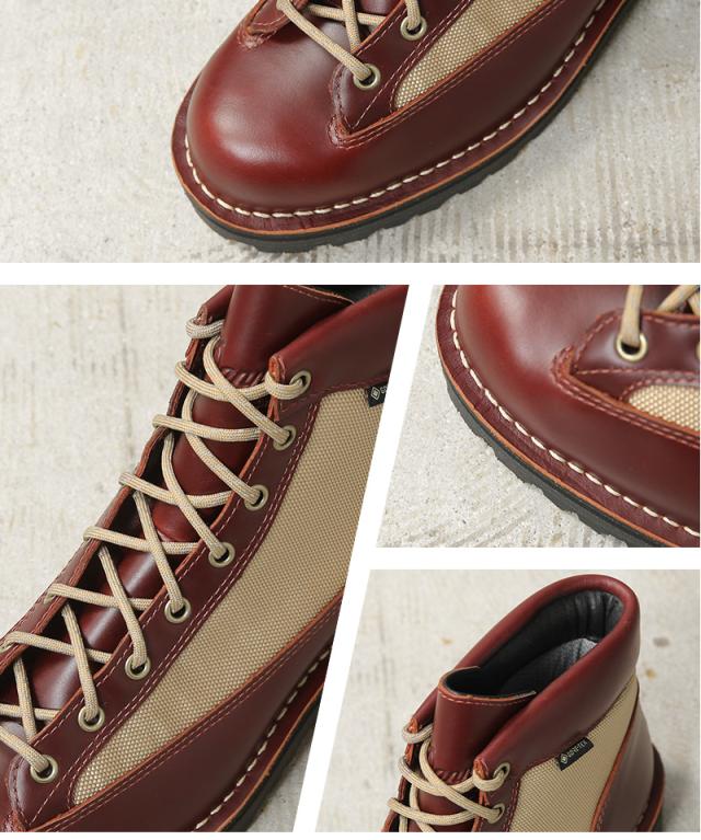 Danner ダナー D123000 DANNER FIELD R ダナーフィールド アール / アウトドアブーツ V.BROWN/KHAKI【Cx】【T】｜メンズ 防水 レザー GORE-TEX ビブラム アメカジ ワークブーツ