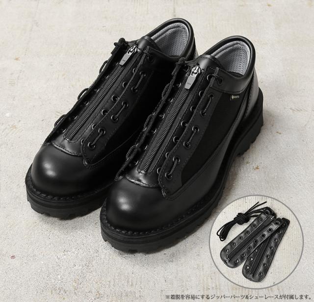 Danner ダナー D123200 DANNER FIELD LOW R ダナーフィールド ロー アール / アウトドアシューズ BLACK【Cx】【T】｜メンズシューズ ローカット 防水 ゴアテックス アメカジ ファッション ワークシューズ 革靴