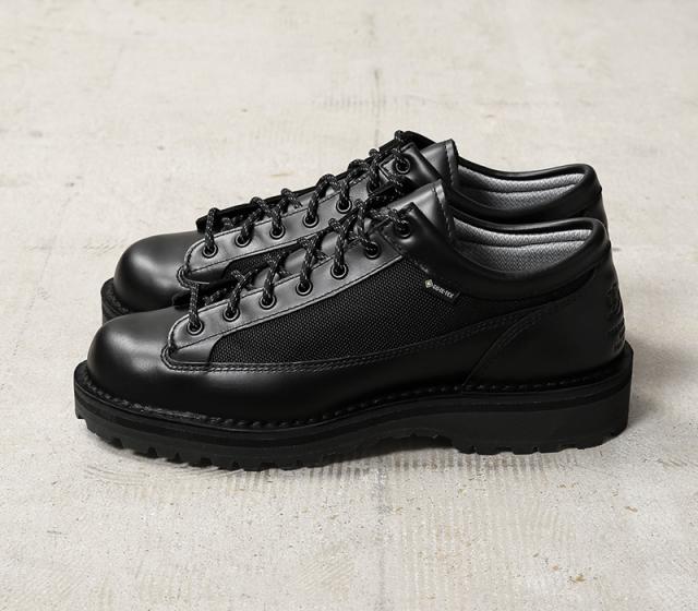 Danner ダナー D123200 DANNER FIELD LOW R ダナーフィールド ロー アール / アウトドアシューズ BLACK【Cx】【T】｜メンズシューズ ローカット 防水 ゴアテックス アメカジ ファッション ワークシューズ 革靴