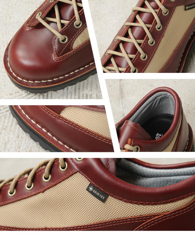 Danner ダナー D123200 DANNER FIELD LOW R ダナーフィールド ロー アール / アウトドアシューズ V.BROWN/KHAKI【Cx】【T】｜メンズ ゴアテックス 防水 ファッション ローカットシューズ アメカジ 革靴_10
