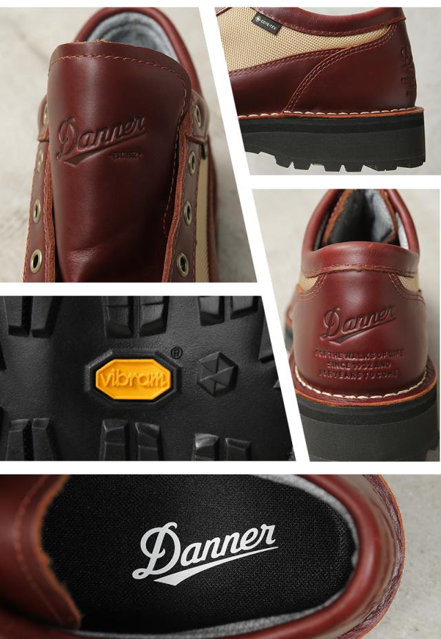 Danner ダナー D123200 DANNER FIELD LOW R ダナーフィールド ロー アール / アウトドアシューズ V.BROWN/KHAKI【Cx】【T】｜メンズ ゴアテックス 防水 ファッション ローカットシューズ アメカジ 革靴_11